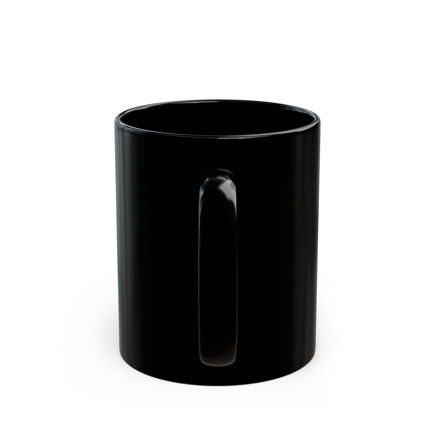 Inspirational "Today Is A Brand New Canvas" Black Mug — Motivational Coffee Cup (11oz, 15oz)