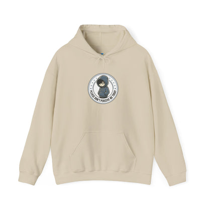 Hoodie — Cute Panda Bear 'I Make My Own Problems' Graphic Pullover