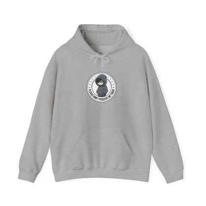 Hoodie — Cute Panda Bear 'I Make My Own Problems' Graphic Pullover
