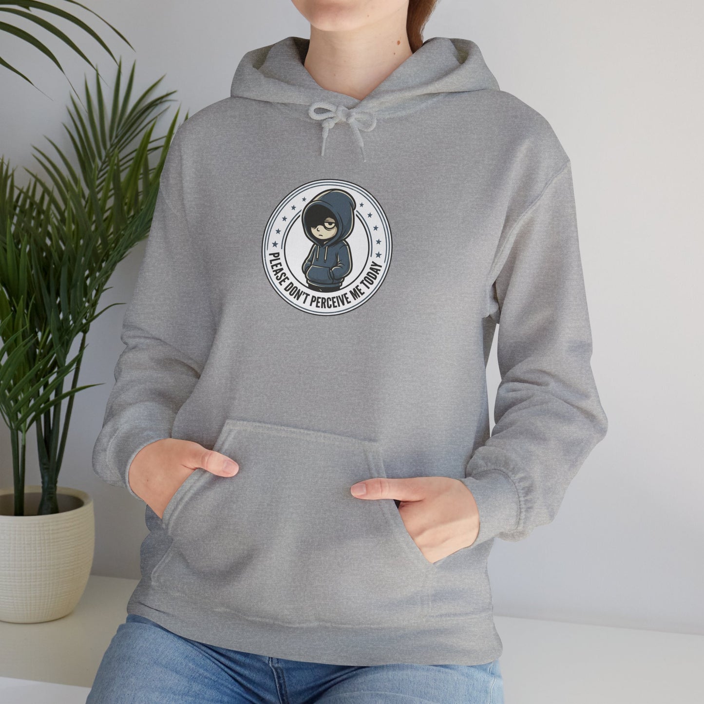 Hoodie — Cute Panda Bear 'I Make My Own Problems' Graphic Pullover