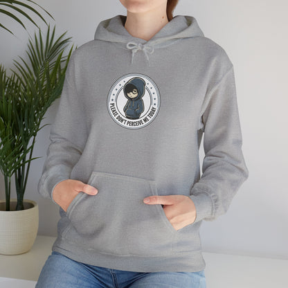 Hoodie — Cute Panda Bear 'I Make My Own Problems' Graphic Pullover