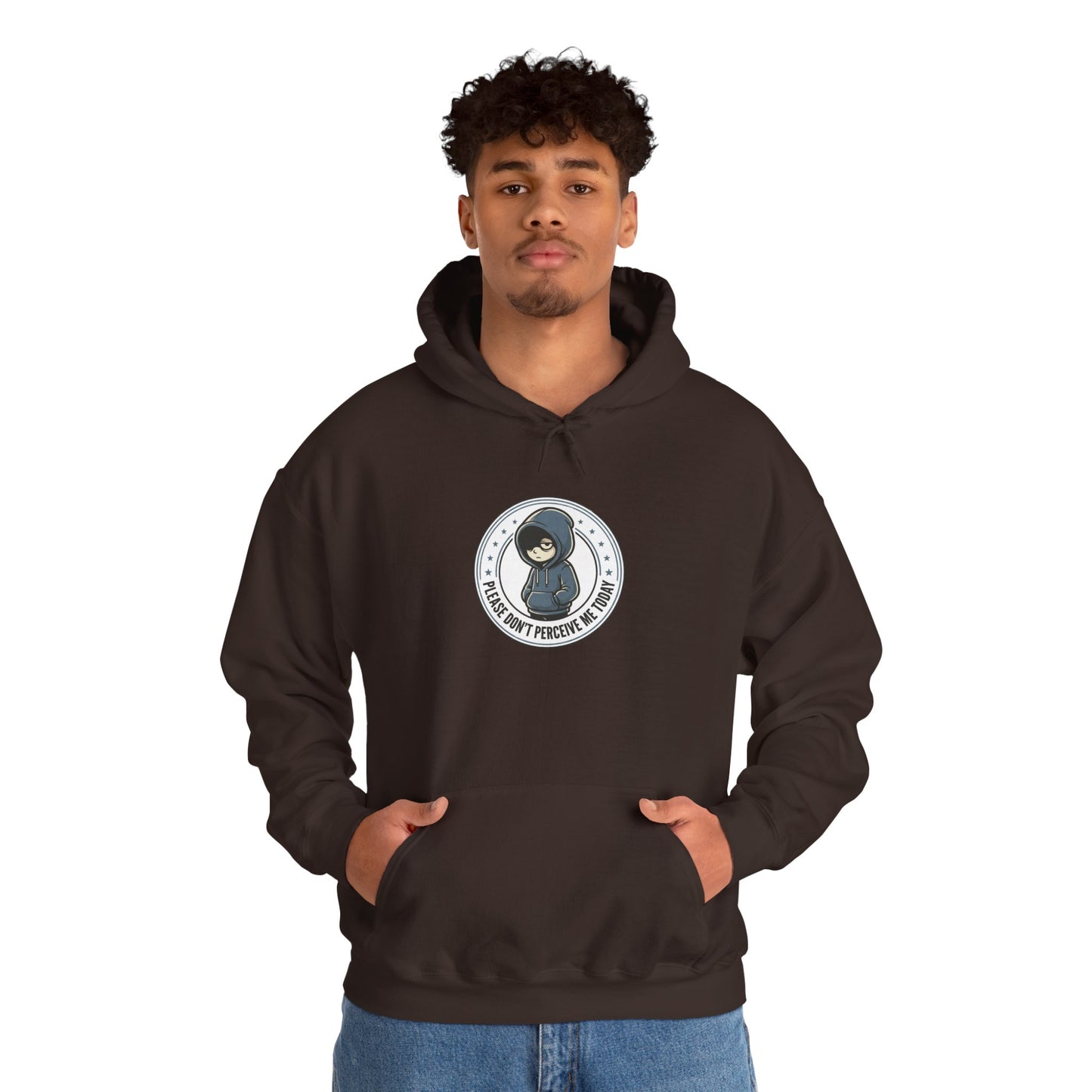 Hoodie — Cute Panda Bear 'I Make My Own Problems' Graphic Pullover