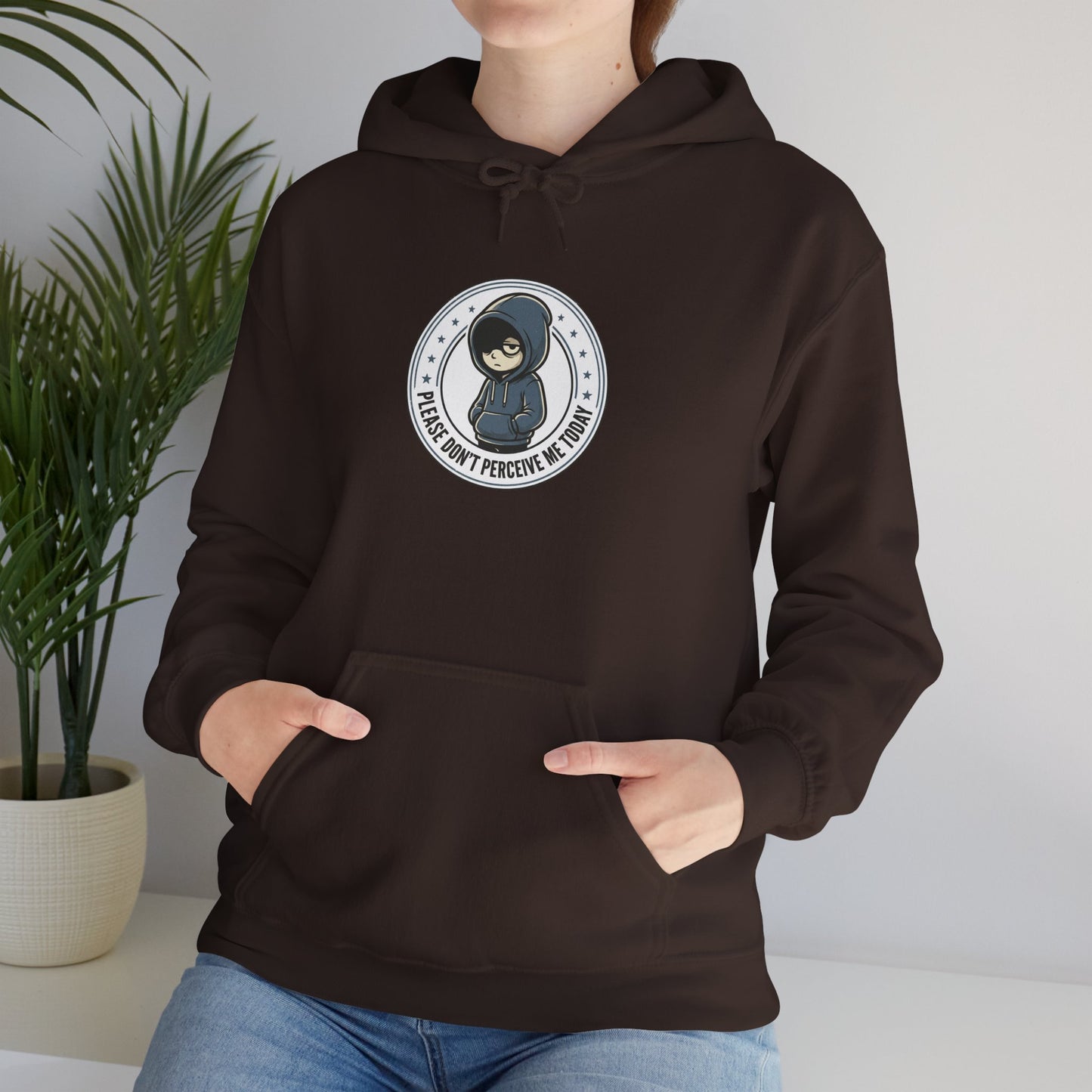 Hoodie — Cute Panda Bear 'I Make My Own Problems' Graphic Pullover