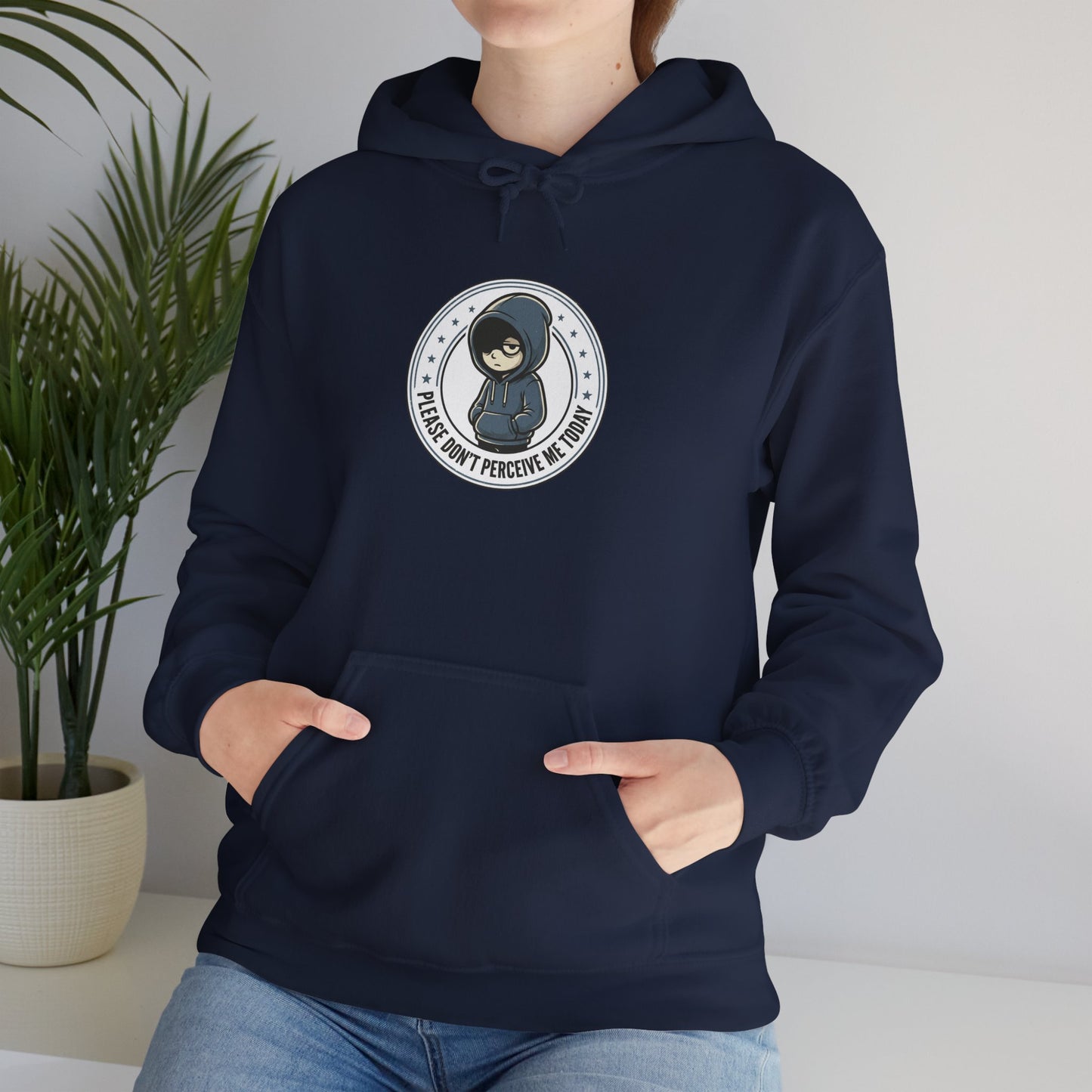 Hoodie — Cute Panda Bear 'I Make My Own Problems' Graphic Pullover