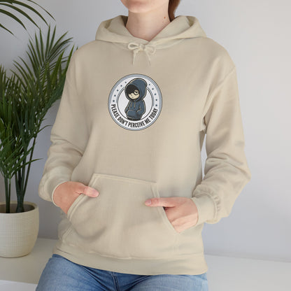 Hoodie — Cute Panda Bear 'I Make My Own Problems' Graphic Pullover