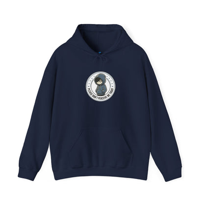 Hoodie — Cute Panda Bear 'I Make My Own Problems' Graphic Pullover