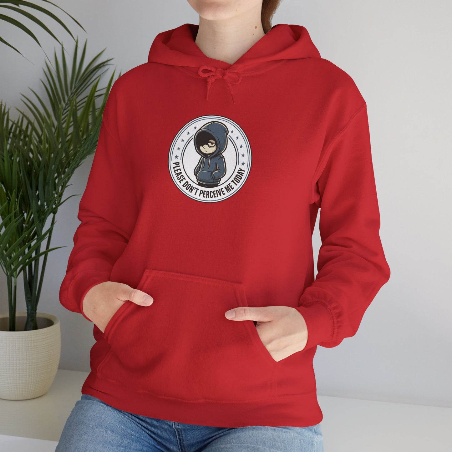 Hoodie — Cute Panda Bear 'I Make My Own Problems' Graphic Pullover