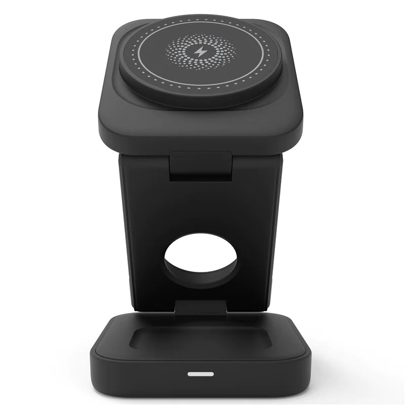 Foldable 15W 3-IN-1 Wireless Charging Station
